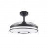 VENTILADOR DC DANI 72W 7200LM NEGRO 3ASPAS - Ventiladores - 2