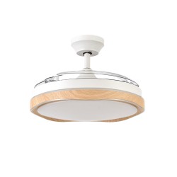 VENTILADOR DC BLONDI BLANCO/HAYA - Ventiladores - 2