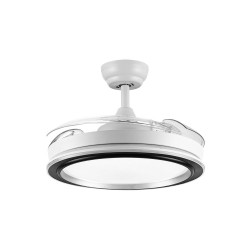 VENTILADOR DC PICOLO 72W 6226LM BLANCO/NEGRO - Ventiladores - 2