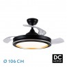VENTILADOR DC PICOLO 72W 6226LM NEGRO/ORO - Fans - 1