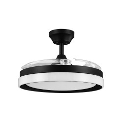 VENTILADOR DC ZENIT NEGRO 72W 3ASPAS - Fans - 2