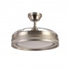 VENTILADOR DC CERRATO NIQUEL 72W 3ASPAS DESPLEGABLES 107D - Fans - 2