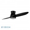 VENTILADOR DC NORDIC 24W 2400LM NEGRO - Ventiladores - 1