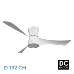 VENTILADOR DC TIANAS 18W BLANCO 3ASPAS 132D REGULABLE INTENSIDAD - Ventiladores - 1