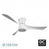 VENTILADOR DC TIANAS 18W BLANCO 3ASPAS 132D REGULABLE INTENSIDAD - Ventiladores - 1