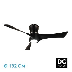 VENTILADOR DC TIANAS 18W NEGRO 3ASPAS 132D REGULABLE INTENSIDAD - Fans - 1
