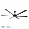 VENTILADOR DC SANSON NEGRO SIN LUZ - Fans - 1