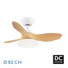 VENTILADOR DC PARAMO 36W 2880LM BLANCO/HAYA 3ASP - Ventiladores - 1