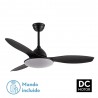 VENTILADOR DC NEGRO YAEL 72W - Ventiladores - 1