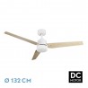 VENTILADOR DC CAPTUS 22W BLANCO 3ASPAS BLANCO/HAYA - Ventiladores - 1