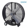 Ventilador Industrial Maximum 1000w Negro 112d 2 Velocidades C/rueda - Ventiladores - 1