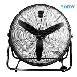 Ventilador Industrial Vendaval 360w Negro 87d 3 Velocidades 92,5x95x42 Cm Orientable - Ventiladores - 1