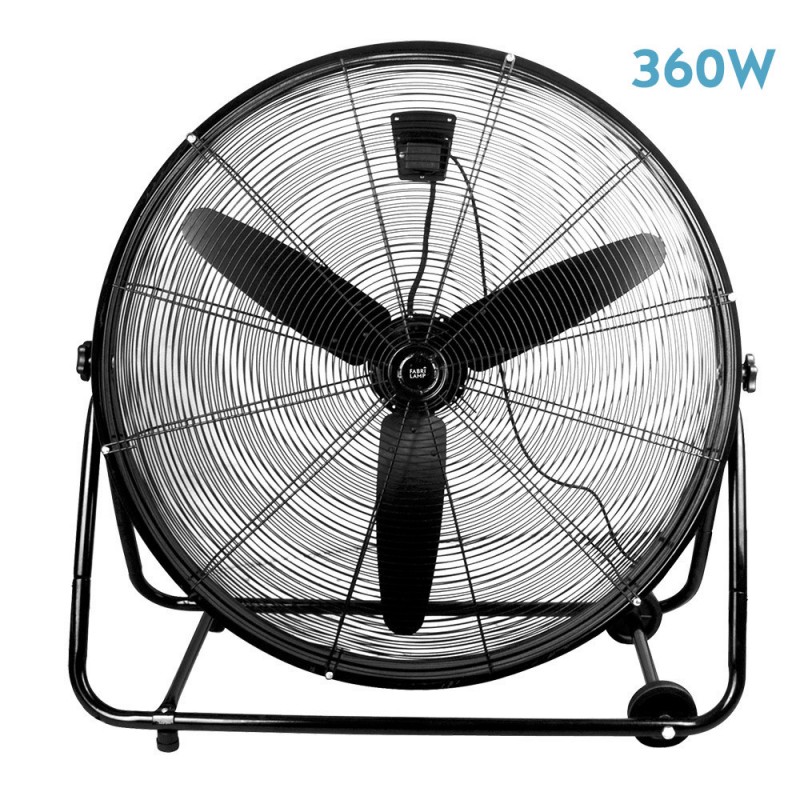 Ventilador Industrial Vendaval 360w Negro 87d 3 Velocidades 92,5x95x42 Cm Orientable - Ventiladores - 1