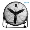 Ventilador Industrial Vendaval 360w Negro 87d 3 Velocidades 92,5x95x42 Cm Orientable - Ventiladores - 1
