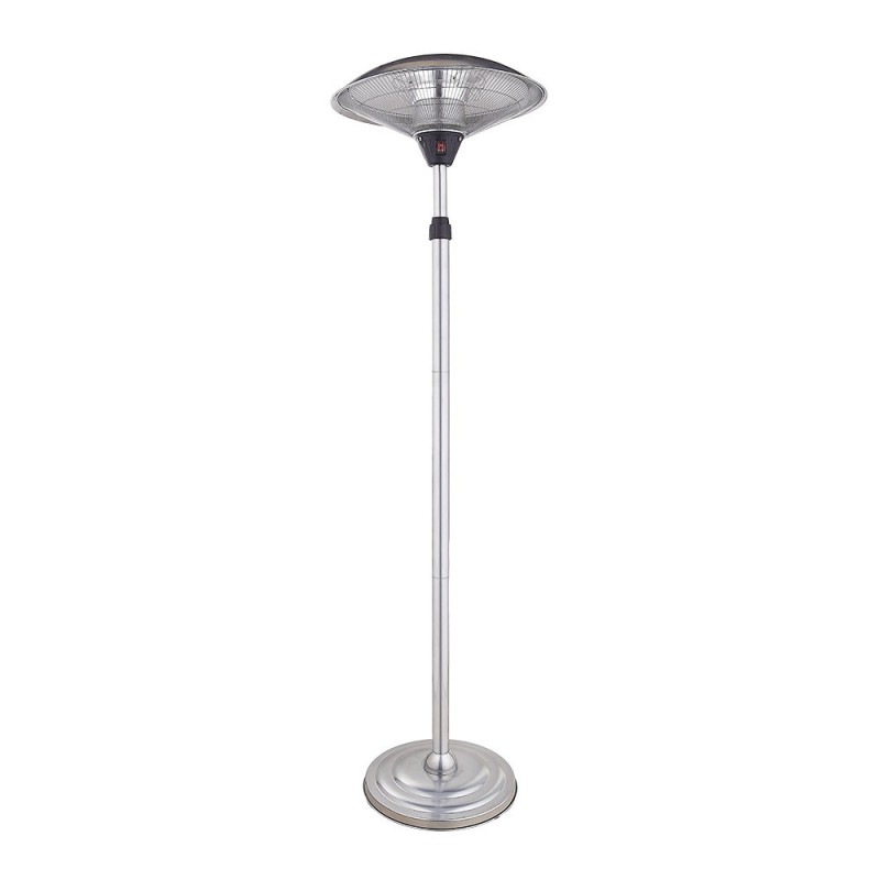 Calefactor Exterior C/pie Koel 2000w Plata 2potencias Antivuelco Ip34 200x60x60 Cm - Exterior - 1