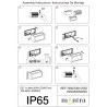 UTAH * APLIQUE EXTERIOR GRIS OSCURO IP65 - 1L*E27 - Exterior - 3