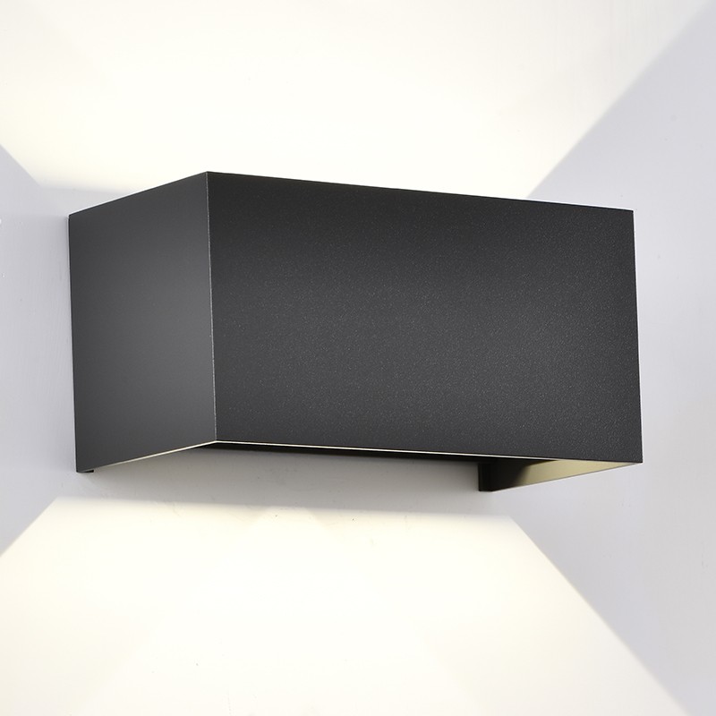 DAVOS  APLIQUE EXTERIOR LED 4 *6W  GRIS OSCURO - Exterior - 1