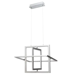 Colgante 50w 4000k 3500lm Lexie Cromo Regx45d - Lámpara moderna - 1