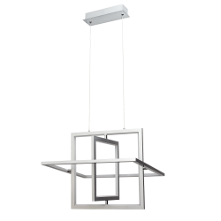 COLGANTE 40W 4000K 2800LM CROMO - Lámpara moderna - 1
