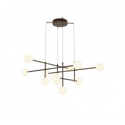 MANTRA CELLAR Lámpara colgante negro 11L - Lamps - 2