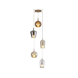 MANTRA ELSA Colgante Multicolor 5L - Lamps - 2
