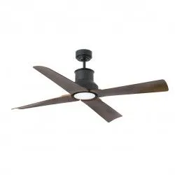 WINCHE Ventilador de techo cromo o negro con motor DC IoT opcion wifi y luz - Fans - 1