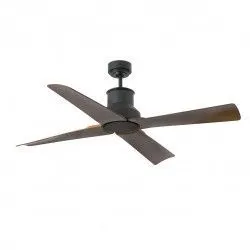 WINCHE Ventilador de techo cromo o negro con motor DC IoT opcion wifi y luz - Fans - 2