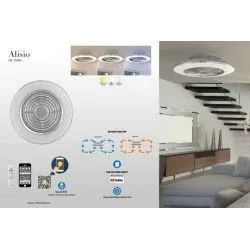 Ventilador de techo Alisio LED 70w Disponible en 3 colores. - Ventiladores - 4