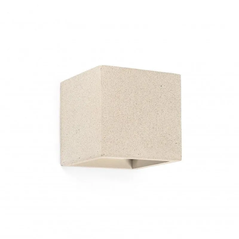 KAMEN Lámpara aplique beige o gris - Aplique de pared - 3