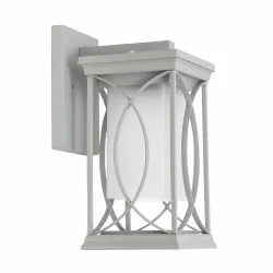 APLIQUE EXTERIOR 1XE27 GARDEN NEGRO O PLATA - Wall Applique - 2