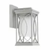 APLIQUE EXTERIOR 1XE27 GARDEN NEGRO O PLATA - Wall Applique - 2