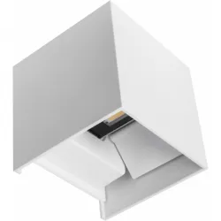 APLIQUE BARREDOR DE PARED 10W 4000K SEGMENTO IP65 10X10X10CM ALUMINIO 800LM ORIENTABLE - Exterior - 1