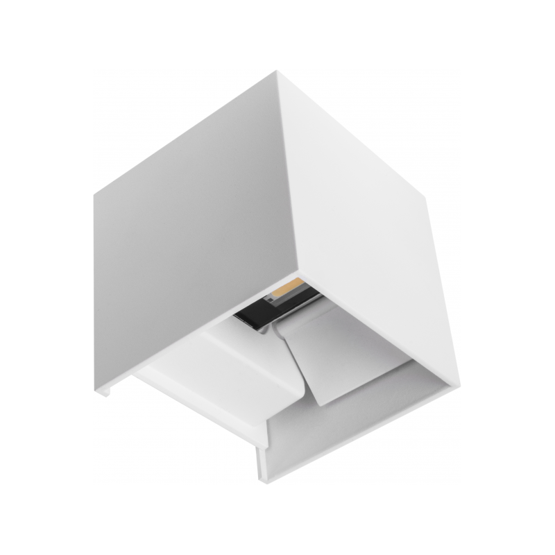 APLIQUE BARREDOR DE PARED 10W 4000K SEGMENTO IP65 10X10X10CM ALUMINIO 800LM ORIENTABLE - Exterior - 1