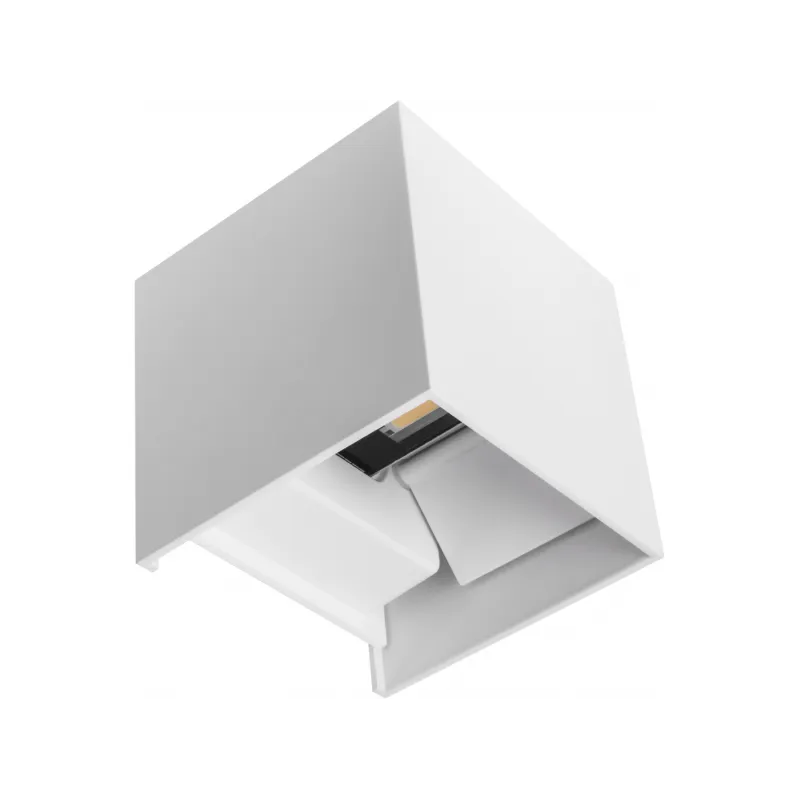 APLIQUE 6W BLANCO O NEGRO 660LM IP54 10X10X10 - Exterior - 1