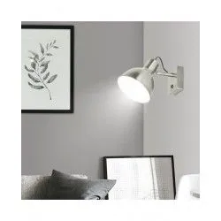 APLIQUE NIQUEL SATINADO 1 X 60W E-27 - Aplique de pared - 3