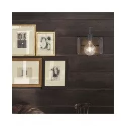 APLIQUE PLATA ANTIGUA 1 X 60W E-27 - Aplique de pared - 2