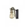APLIQUE NEGRO 1 X 60W E-27 - Aplique de pared - 1