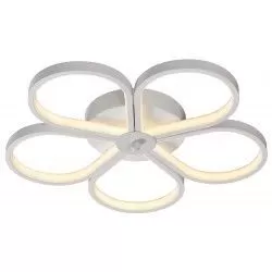 Plafón LED de techo decorativo de 5 brazos en forma de flor 50w - Ceiling Lights - 3