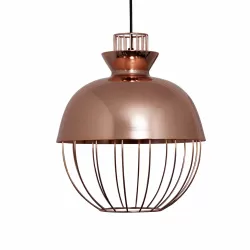 COLGANTE TOYAMA 1XE27 BOLA COBRE REG.X29D - Colgante Moderno - 1