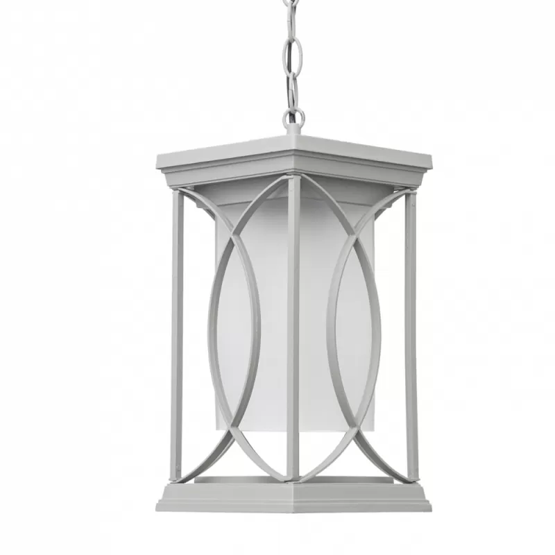 COLGANTE PEQ. EXTERIOR GARDEN 1XE27 PLATA O NEGRO REGX13X13 CM - Exterior de techo - 2