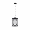 COLGANTE PEQ. EXTERIOR GARDEN 1XE27 PLATA O NEGRO REGX13X13 CM - Exterior de techo - 3
