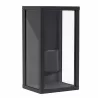 APLIQUE 1XE27 GRIS OSCURO IP44 - Wall Applique - 1