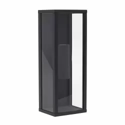 APLIQUE 2XE27 GRIS OSCURO IP44 - Aplique de pared - 1