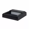 APLIQUE EXTERIOR CUADR.8W 4000K 500LM GRIS OSCURO IP65 - Aplique de pared - 1