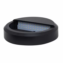 APLIQUE EXTERIOR REDON.8W 4000K 500LM GRIS OSCURO IP65 - Wall Applique - 1