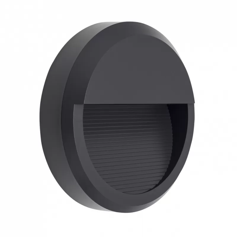 APLIQUE EXTERIOR REDON.8W 4000K 500LM GRIS OSCURO IP65 - Wall Applique - 2