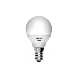 BOMBILLA 10W 6500K ESFERICA E14 FABRILED 1000LM - Bombillas - 1